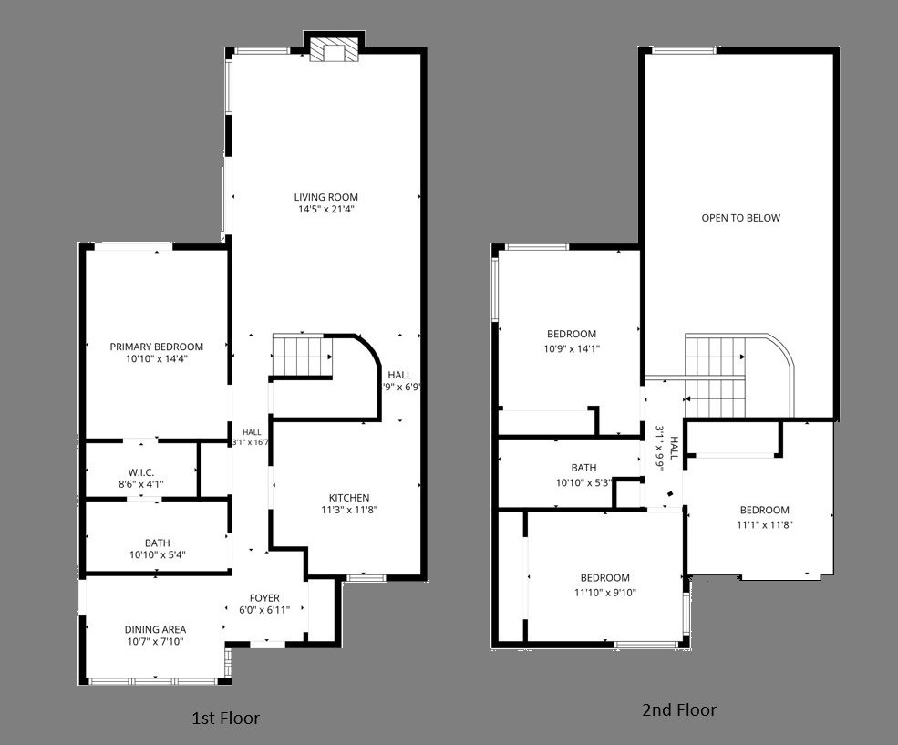 2D floor plan layout
